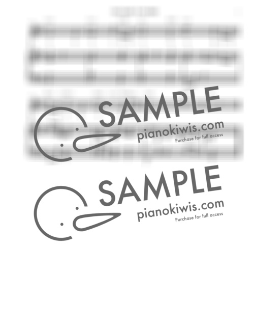 I Hear Thy Welcome Voice 'Hymn 254' / 3-Staff Score - Hymns by na_piano-6