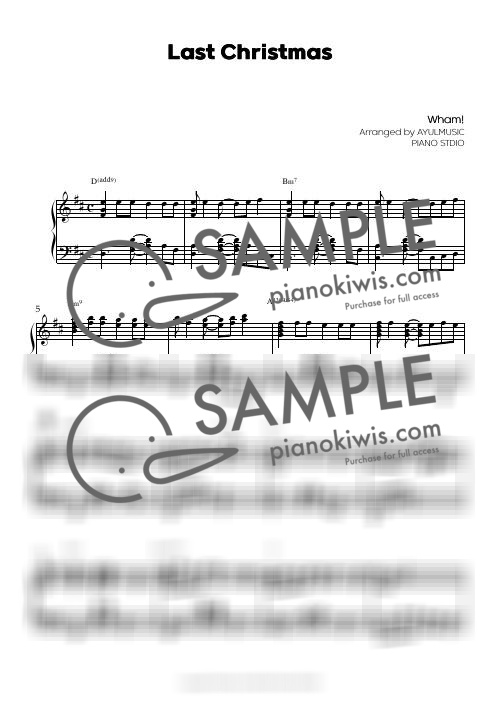 Last Christmas - Wham! · Carol by AYULMUSIC-0