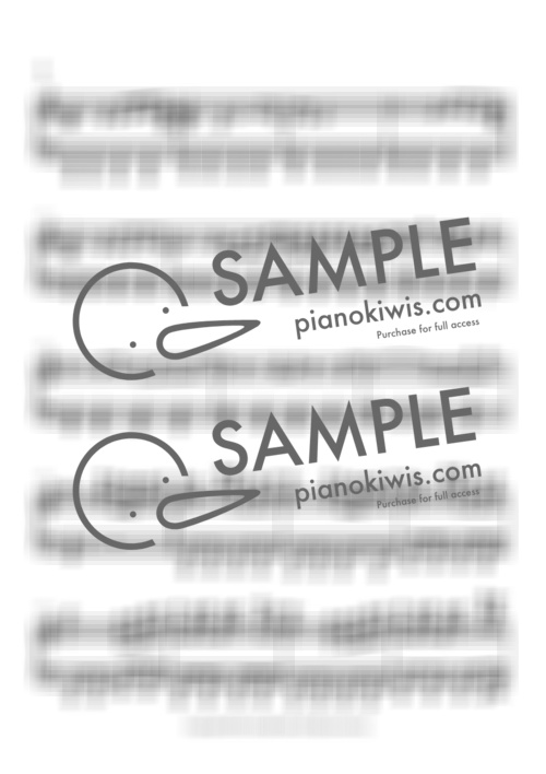 푸르름이 사는 곳 (青のすみか) - 키타니 타츠야 · 주술회전 OP by 오늘피아노-1
