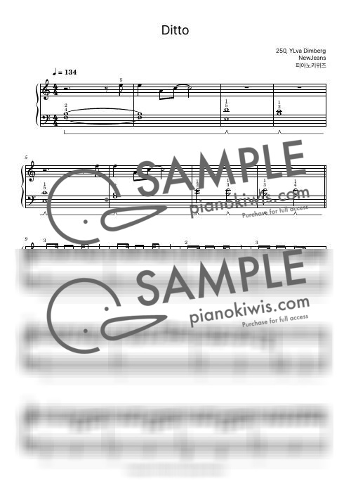 Ditto / 初級 - NewJeans by PianoKiwis-0