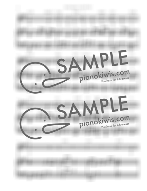 Away in a Manger 'Hymn 108' / 3-Staff Score - C. H. Gabriel · Hymns by na_piano-3