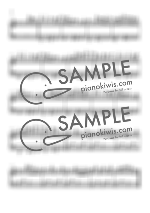 누덕누덕 스타카토 (ツギハギスタッカート) / 초급 - 하츠네 미쿠, 토아 by 피아노키위즈-1