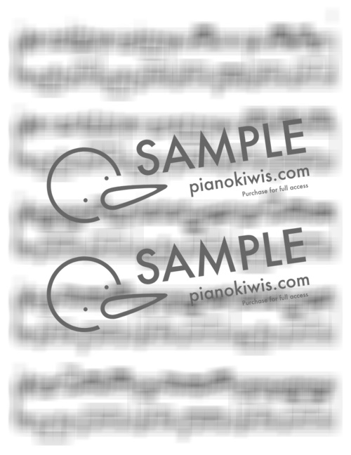 Canon and Gigue in D major / Easy - J. Pachelbel by 튜토피아노리얼-1