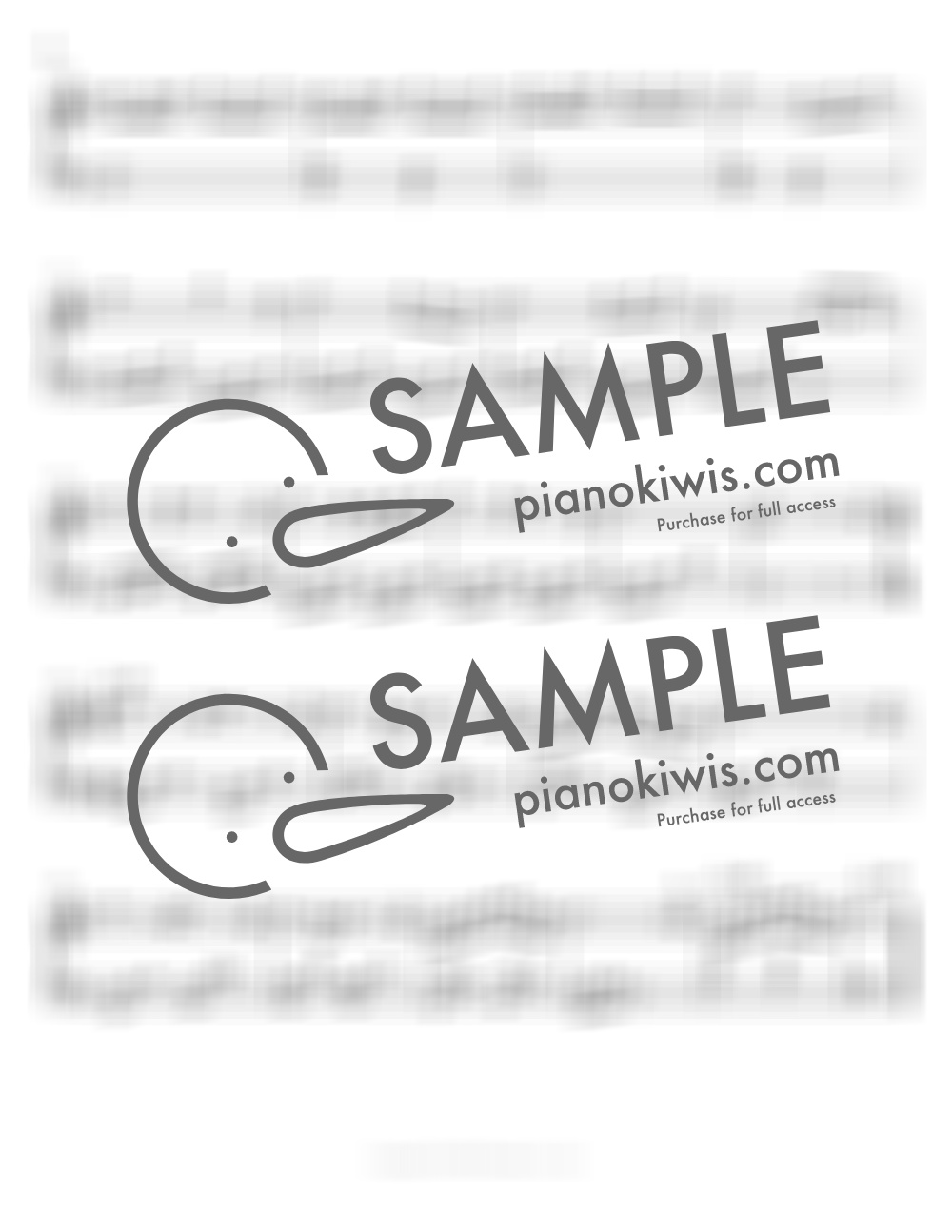 바다가 보이는 마을 (海の見える街) / 쉬운 악보 - 히사이시 조 · 마녀 배달부 키키 OST by 피아노키위즈-3