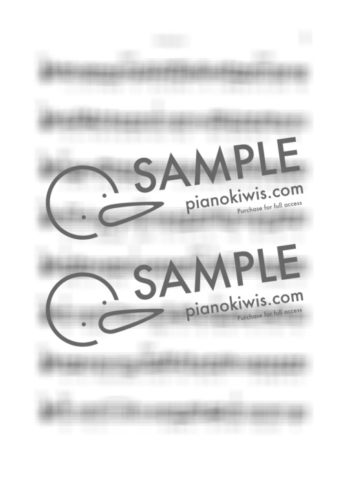 Winding Road / 원곡 멜로디 버전 (1단 악보, 코드/가사 포함) - SPYAIR by 댬룰루-2