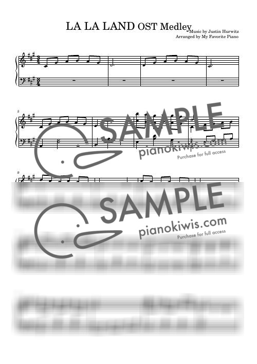 Epilogue / Advanced - Justin Hurwitz · La La Land OST by My Favorite Piano-0