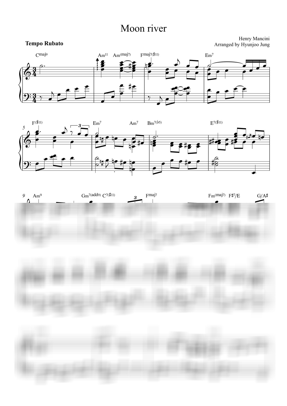 Moon River - Henry Mancini · 티파니에서 아침을 OST by Hyunjoo Jung-0