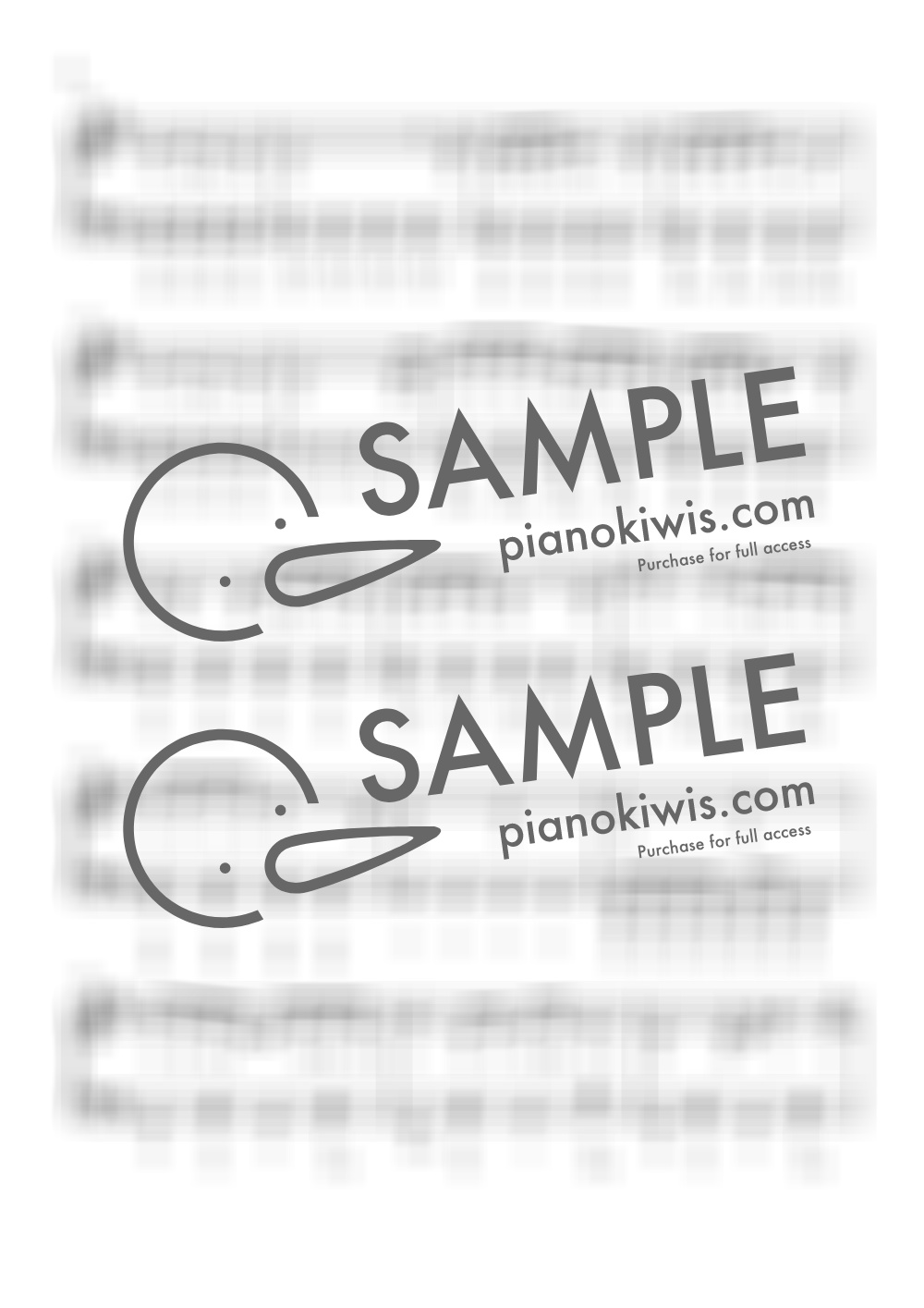 Kawaikute gomen / Note-Name Sheet Music - HoneyWorks by doubleupiano-3