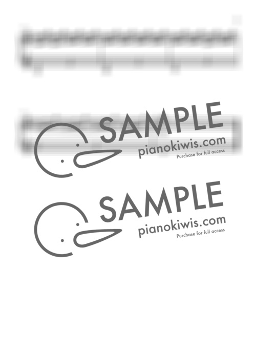 Sparkle / 다장조 중급 악보 - RADWIMPS · 너의 이름은 OST by My Favorite Piano-4