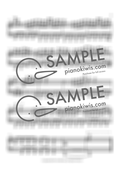 푸르름이 사는 곳 (青のすみか) - 키타니 타츠야 · 주술회전 OP by 오늘피아노-2
