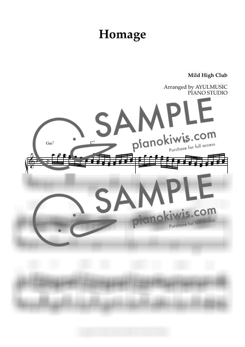 Homage - Mild High Club by AYULMUSIC-0