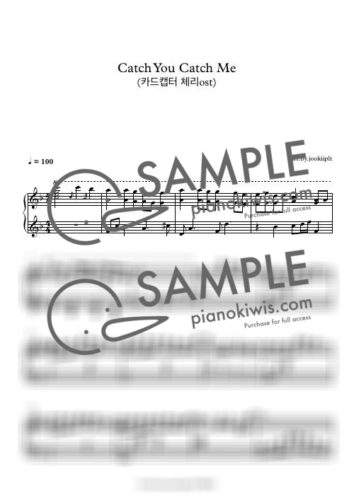 Catch You Catch Me / Opening - 정여진, 장숙희 · Cardcaptor Sakura OST by jookiiply-0