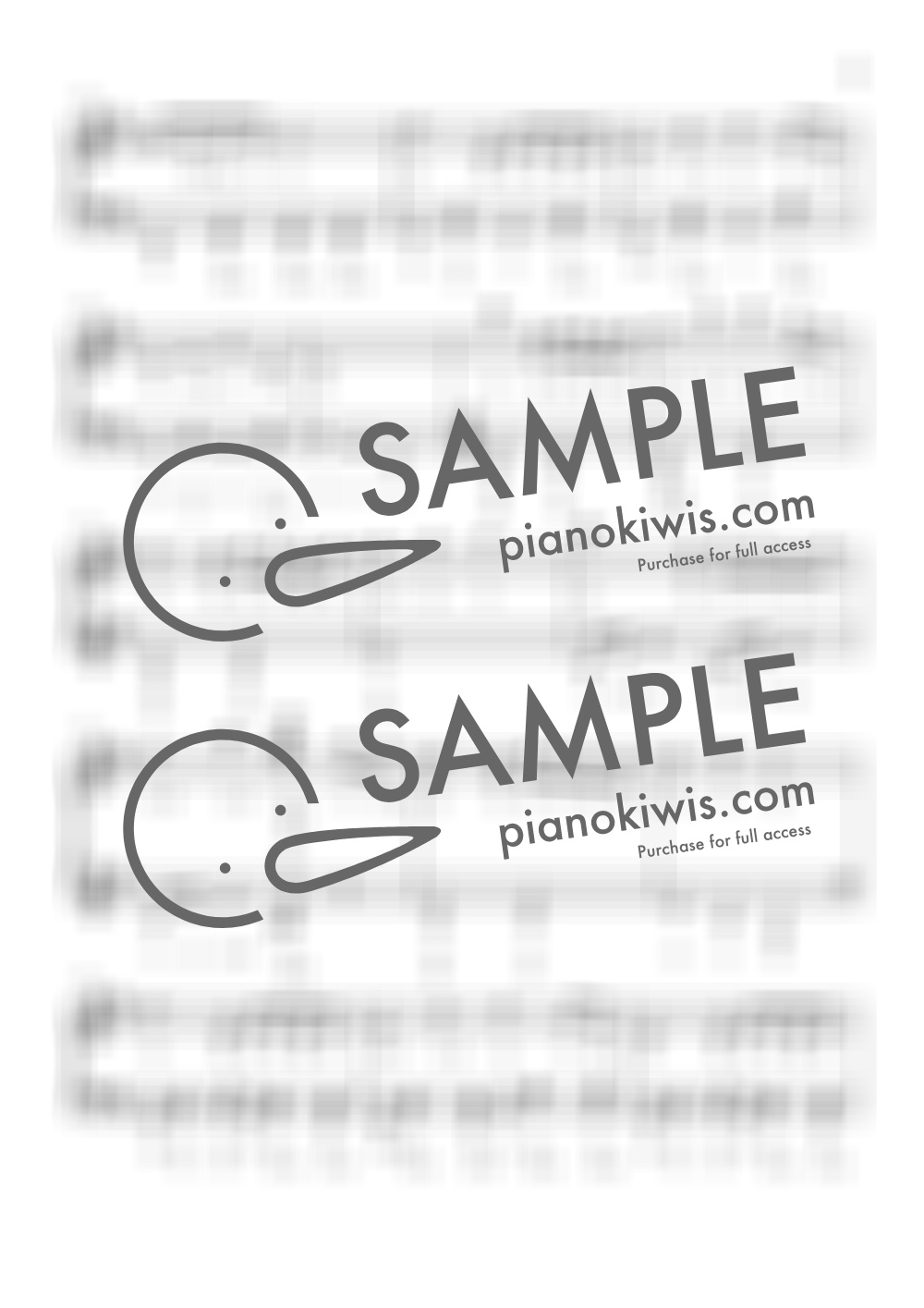 Kawaikute gomen / Note-Name Sheet Music - HoneyWorks by doubleupiano-4