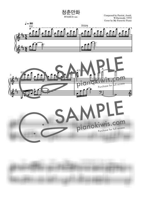 Coming Of Age Story / Intermediate - LEE MU JIN by My Favorite Piano-0
