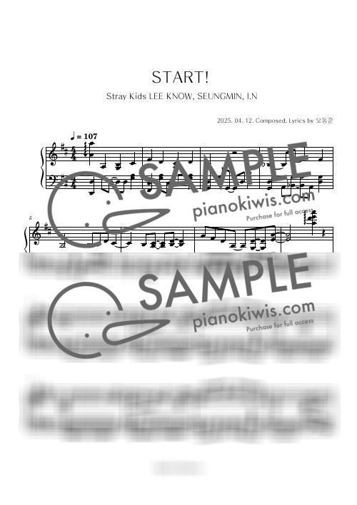 START! / Intermediate - LEE KNOW, SEUNGMIN, I.N · Resident Playbook OST by Boknowa-0