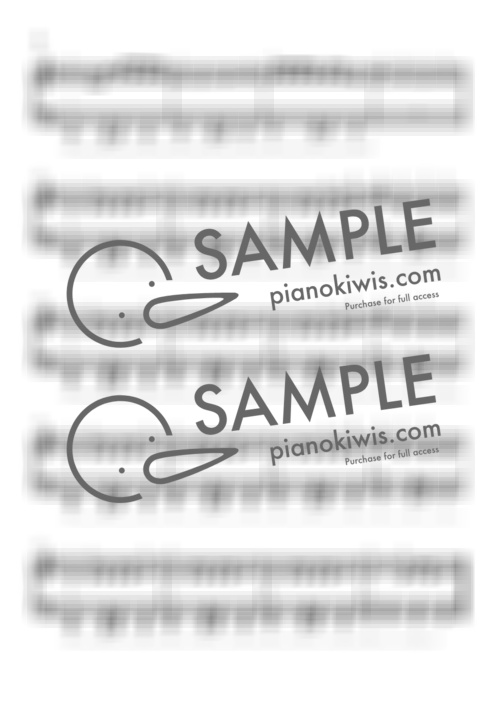 APT. / 쉬운 악보 - 로제, Bruno Mars by 피아노키위즈-1