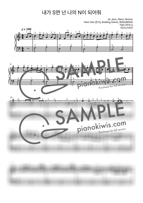 If I'm S, Can You Be My N? / Beginner - TWS by PianoKiwis-0