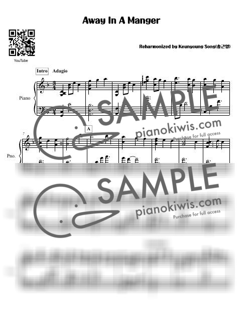 Away in a Manger '114장' - J. R. Murray · Hymns by 피아니스트 송근영 Pianist Keunyoung Song-0