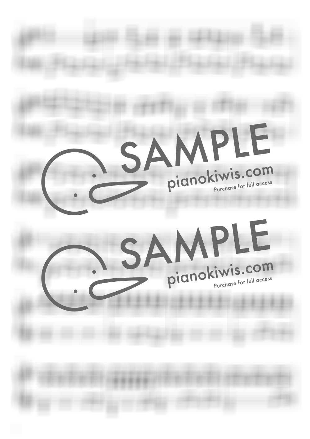 언제나 몇 번이라도 (いつも何度でも) / 고급 악보 - 기무라 유미 · 센과 치히로의 행방불명 OST by 핑크피아노 PINKPIANO-3