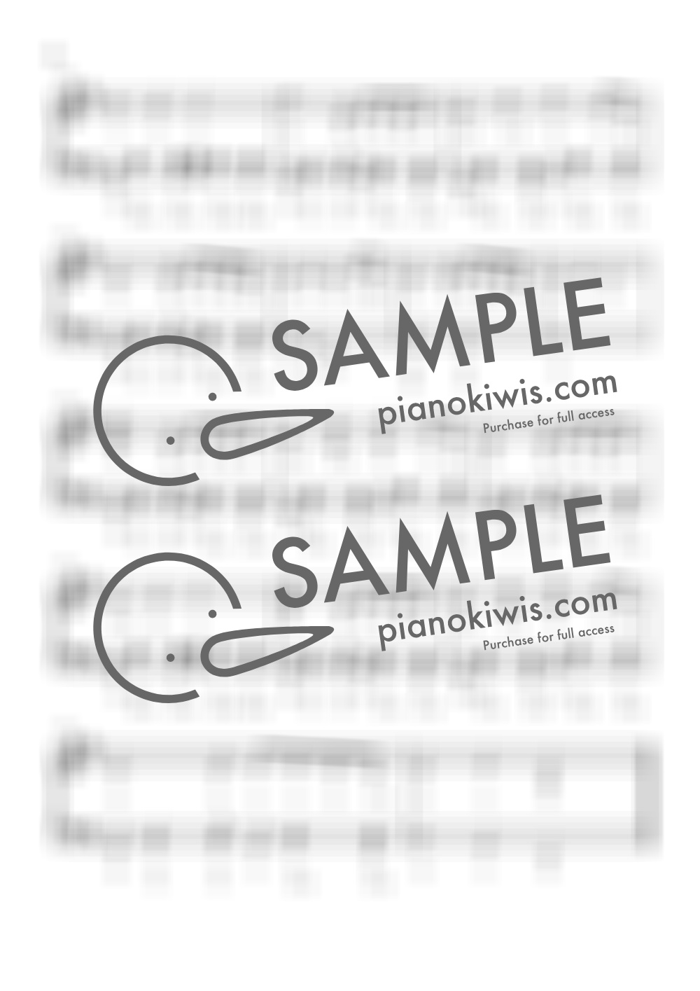 Kawaikute gomen / Note-Name Sheet Music - HoneyWorks by doubleupiano-5